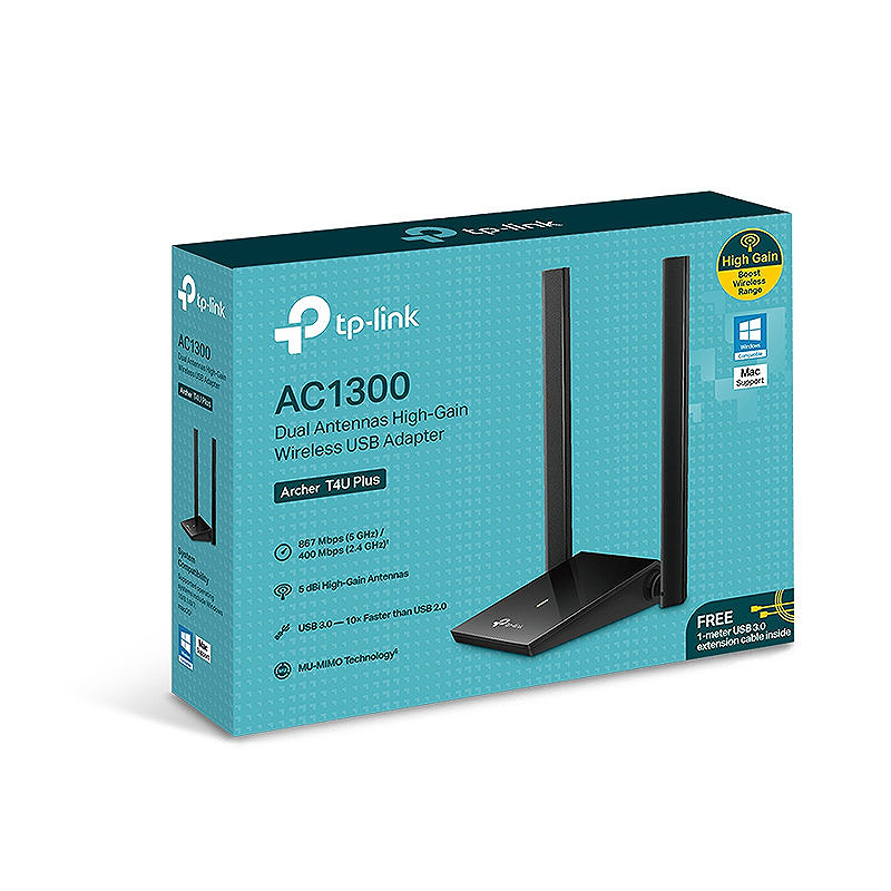 TP-Link Archer T4U Plus WLAN 867 Mbit/s - Billede 7